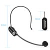 Bietrun Wireless Microphone Headset with 1/4''Plug, 165ft Range, UHF Wireless