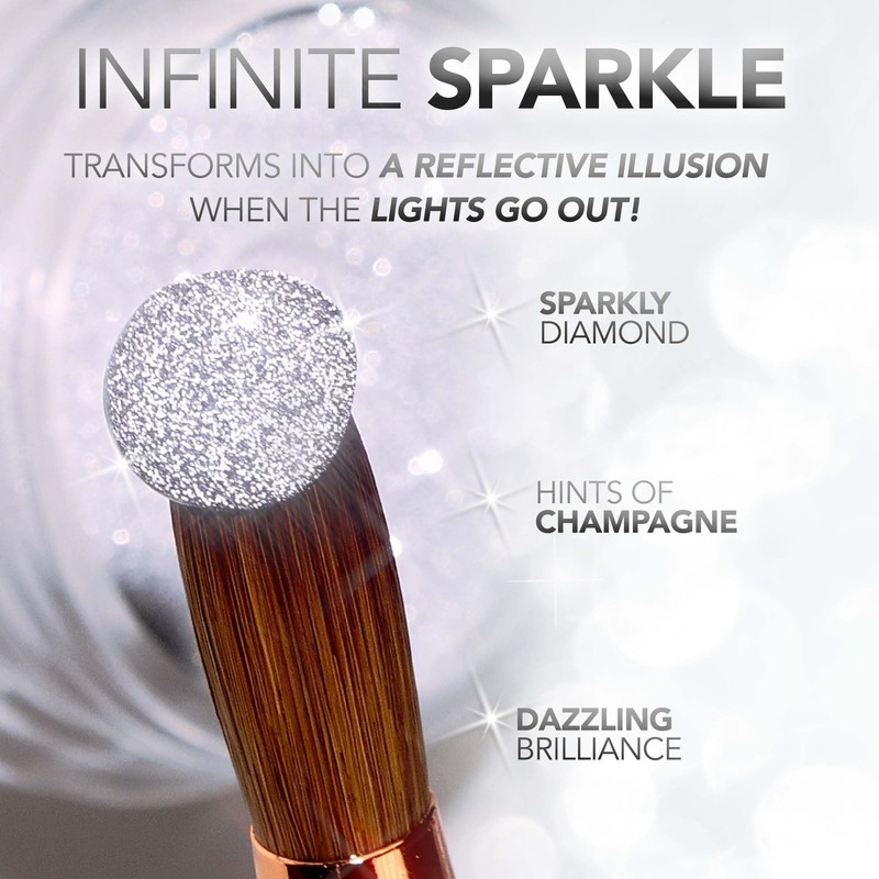 Kiara Sky Acrylic Powder DiamondFX Reflective Glitter with Sparkle Diamond