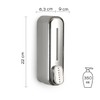 Gedy soap and gel dispensers, Resin, chrome-plated, Non applicabile