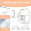 HQRKOTM 6 Silikonmembranen für Momcozy M5, Stillzubehör, M5 Milchpumpe Ersatzteile