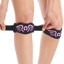 aoFIT Patella Knee Strap 2-Pack with Ergonomic Silicone Pad for Patellar Tendon Support, Adjustable Compression Knee Stabilizer - Lightweight, Breathable for Running, Jumping, Squats, All Activities