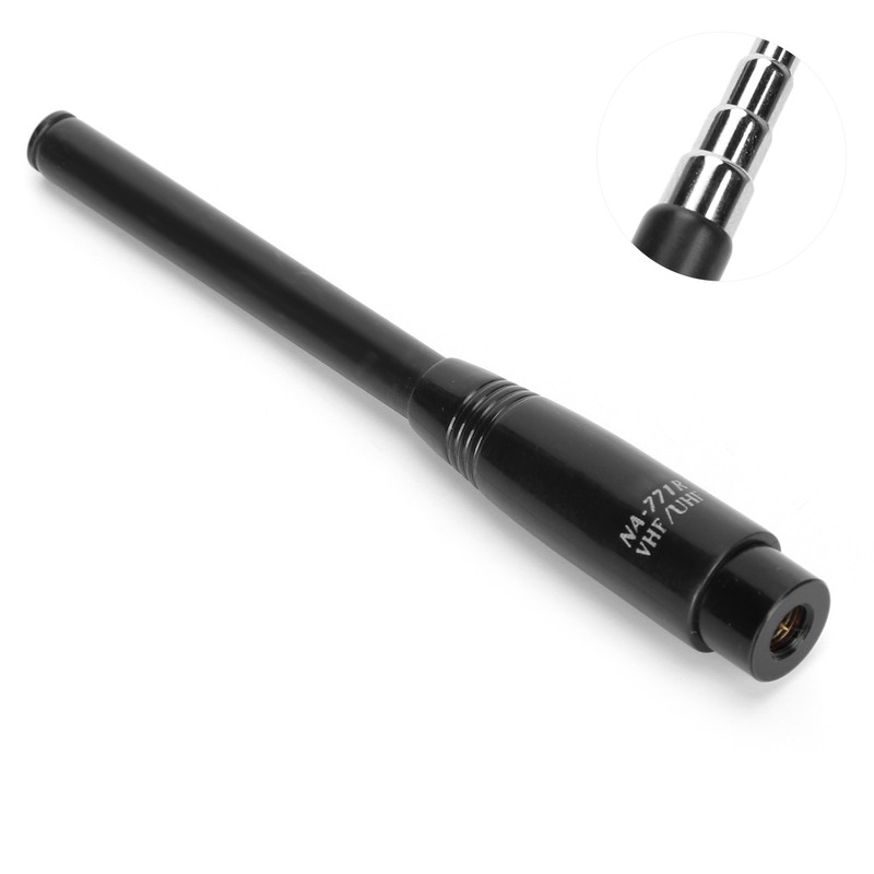 Na771r Telescopic SMAM 144/430mhz DualBand Antenna for wouxun tyt thuvf9