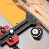 Thin Rip Jig Table Saw Jig Guides, 3 Pulleys Thin