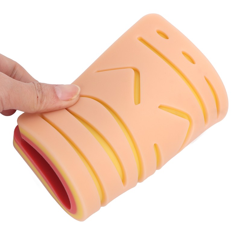 Medical Training Skin Model Lightweight Portable Simulation Silicone Suture Practice