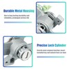 X AUTOHAUX 1 Set Door Lock Cylinder Set Kit with
