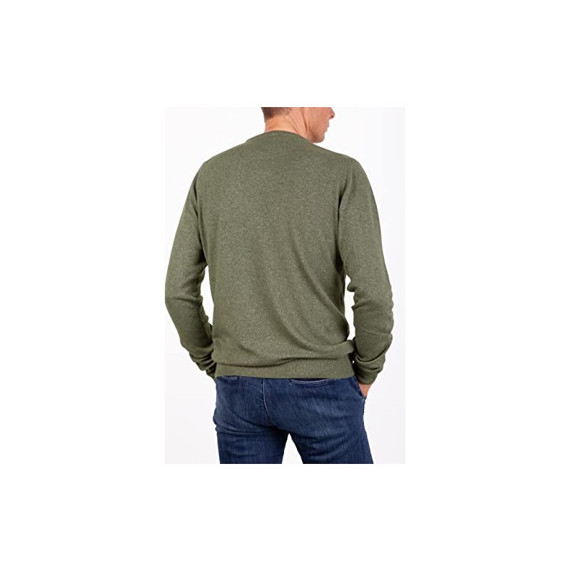 Crew Neck in Mixed Cashmere Made in Italy - Men,