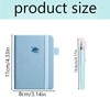 MXHBSTP 3 Pcs Pocket Notebook Set, Small Notebook, A7 Portable