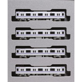 KATO N Gauge Tokyo Metro Hanzomon Line 18000 Series 4-Car Extension Set 10-1761, Railway Model, Multi-Color Train