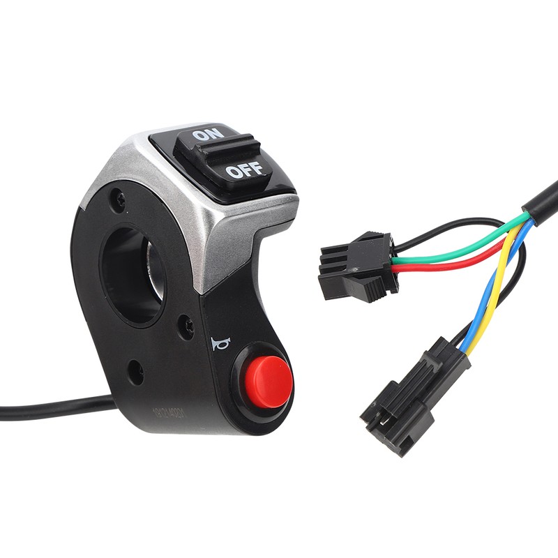 PVC Electric Mountain Bike Scooter 2 In 1 Horn Button
