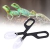DONGKER Cleaning Clamp, 1 Piece Reptile Feeder Tongs, Cricket Clamp,