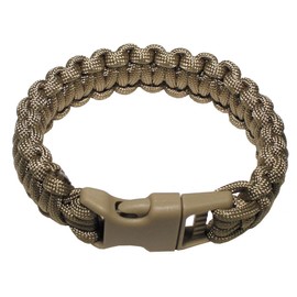 Max Fuchs Bracelet "Paracord" Coyote Tan Width 2.3 Cm S