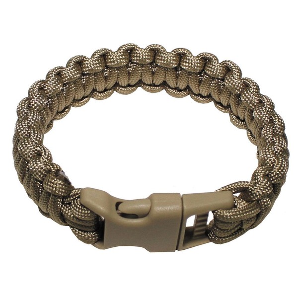 Max Fuchs Bracelet "Paracord" Coyote Tan Width 2.3 Cm S
