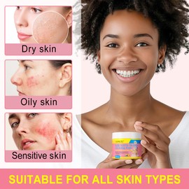 Turmeric Kojic Acid Pads, Kojic Acid and Turmeric Cleansing Pads, Infused Foaming Exfoliating Pads Cleansing Pads for Dark Spots, Dull Skin, Unclog Pores, Helps Balance Skin Oil And Water(50 Pads)