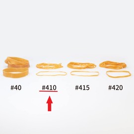 Rubber Band #410 < 1.8 oz (50 g) Transparent Bag > American Color Thick Width Small Volume Packaging Rubber Band All Sizes 73 Republic