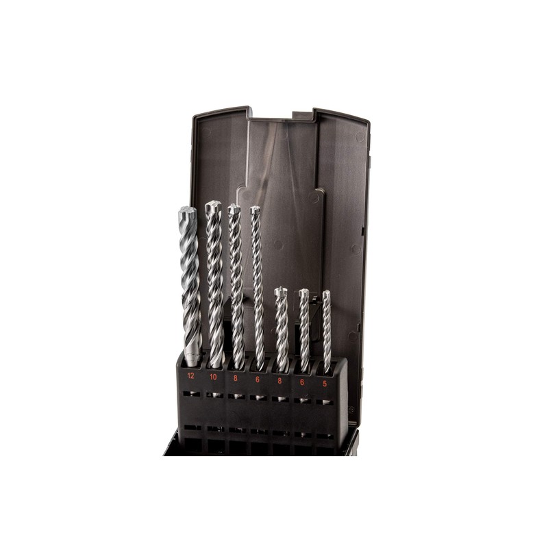 Würth 648050001 Hammer Drill Bit Case Plus Quadro-L Vario Assortment