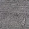 Nautica, Toalla Medio Baño 100% Algodón, Color Gris, Montford.
