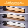 PureOptics LED Rechargeable Under Cabinet Lighting, Motion Sensor On/Off, Warm