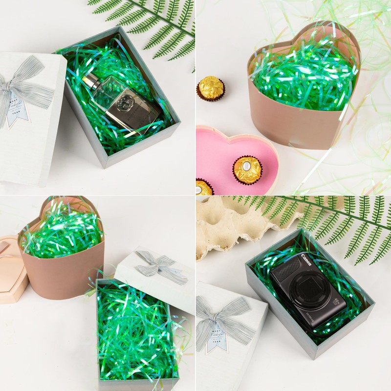 Kiddokids Easter Grass Craft Shredded Paper for Easter Baskets and