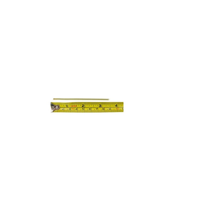 BambooMN Bamboo Double Prong Stick Skinny Pick Skewer 3.5" Long,
