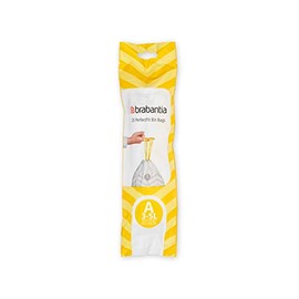 Brabantia 311727 Bolsas de Basura 3 l, Tipo A, 20 Unidades
