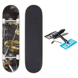 [CCS] Social Camouflage Embossed Skateboard Complete - Realtree Meteorite - 7.75"
