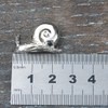 Snail Figurine, Snail Sculpture, Handmade, in Fine Pewter, by William