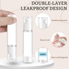 ZDNT Pack of 6 Airless Pump Dispenser, Cream Dispenser, Pump