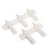 20Pcs/Lot Plastic Damper Buffer Door Stop Drawer Soft Quiet Close