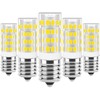 (5Pack) E17 LED Bulb Dimmable,E17 Intermediate Base,T7 4W 40W Incandescent