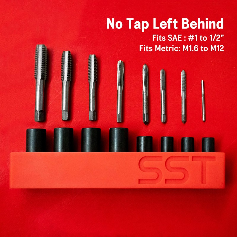 SST - Tap Socket Wrench - 8-Piece Adapter Set -