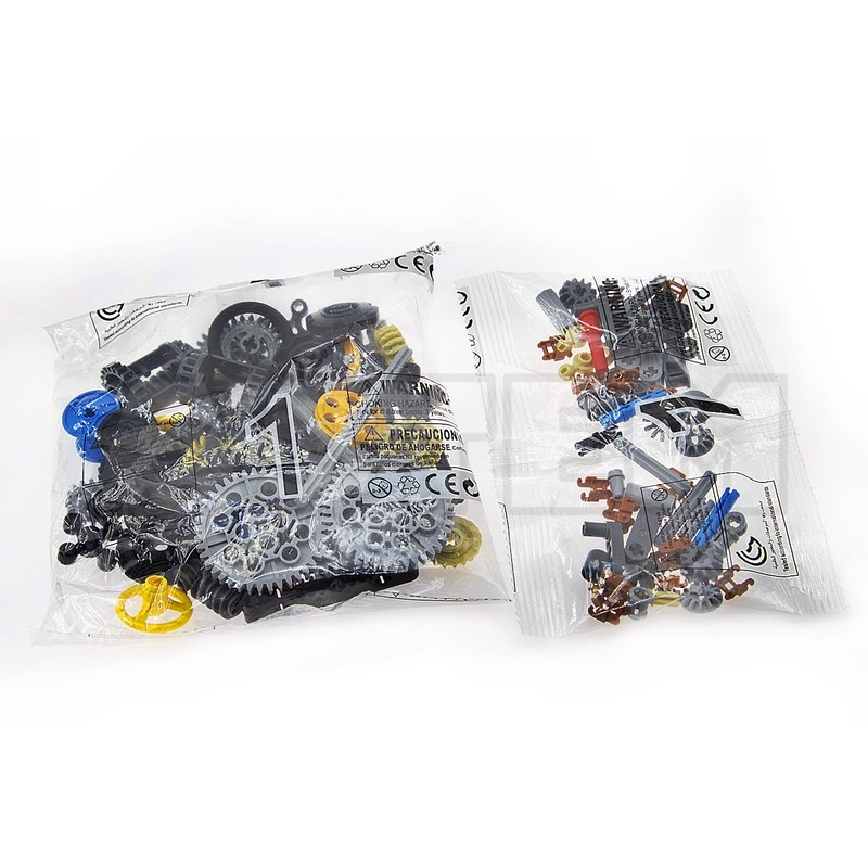 100+PCS Technic Gears and Axles Compatible with Technic-Sets,Gears-Rack (Pins-Axles Differential