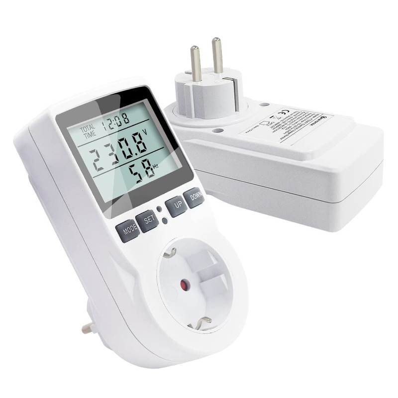 KETOTEK Energy Cost Meter, Electricity Meter for Socket with 11