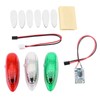 3pcs/set Drone Flash LED Wireless Light for RC Fix Wing