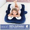 DRACA Side Sleeper Pillow for Children, Original Pillow Cover, Penguin,