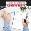 Meeting Notebook for Work 8.5x11 – Professional Meeting Planner with