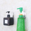 2pcs Wall Mounted Hand Holder Hanging Rack Shampoo Shelf Kitchen