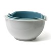 Enkomy 3pcs Mixing Bowls Multipurpose Plastic Mixing Bowl Salad Bowl