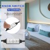 MECCANIXITY LED Strip Dimmer, DC 5V 6A Brightness Adjustable Controller