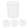 Hohopeti 20 Pcs Experimental Measuring Cup with Lid Specimen Cup