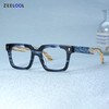 Zeelool Stylish Rectangle Blue Light Blocking Glasses for Men TV