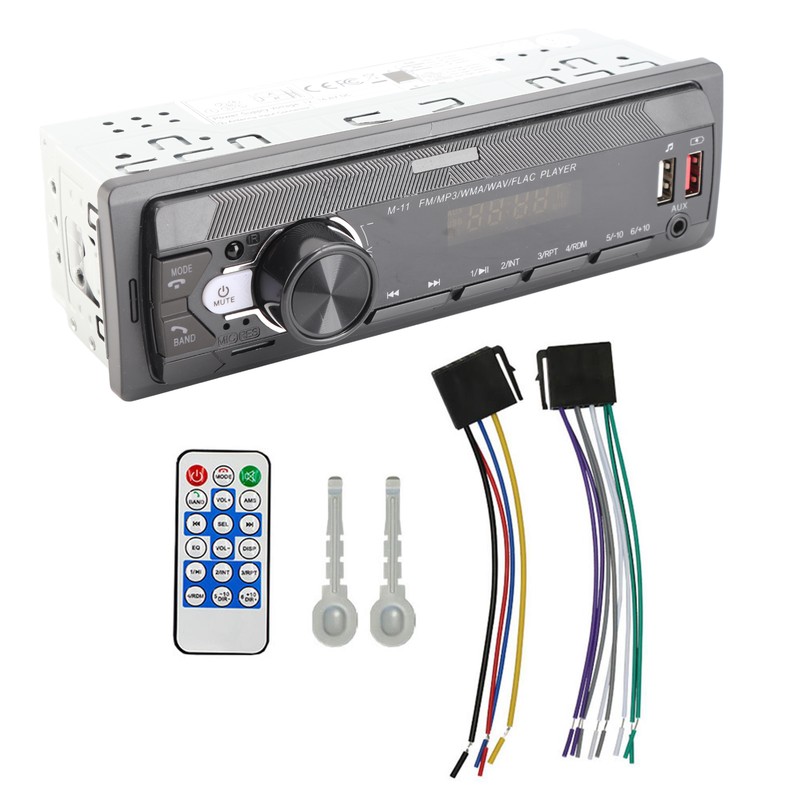 12V Car MP3 Player Bluetooth Handsfree FM Car Radio Large