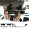 Car Sunglass Holder for Visor Clip, Universal Car Visor Glasses