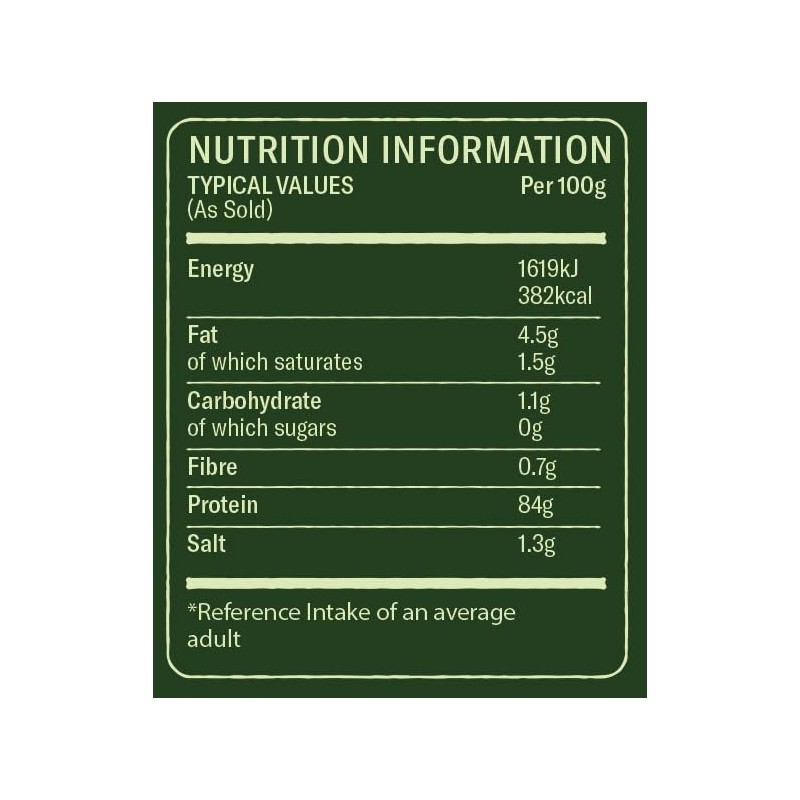 Everyday Superfood Everyday Superfood Organic Pea Protein Powder 900g, 84%