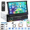 YuanTing 7" Single 1DIN Car Radio Stereo Carplay Touch Screen