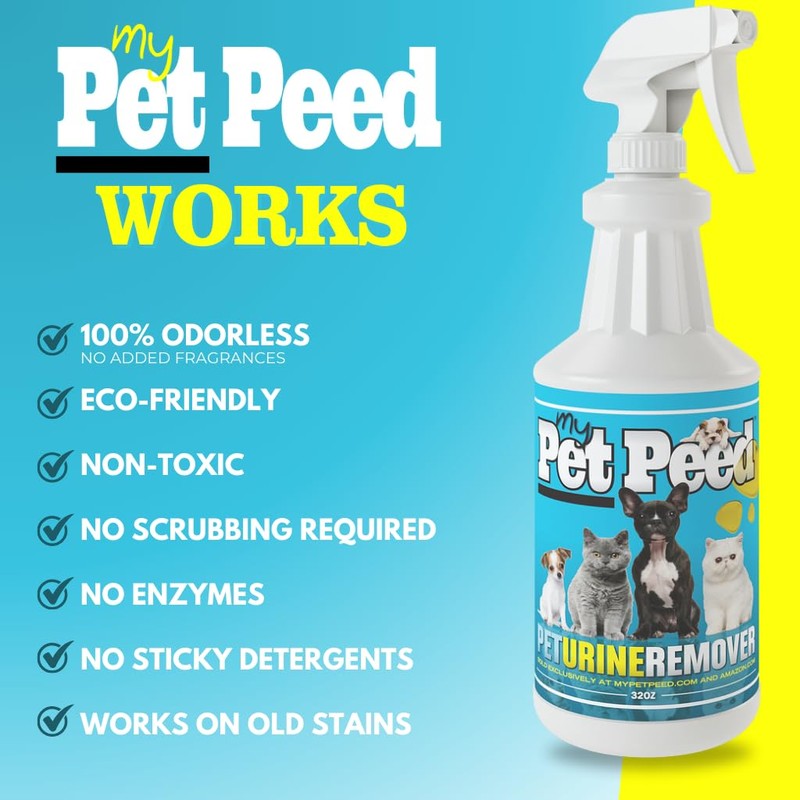 My Pet Peed - Pet Stain & Odor Remover (One