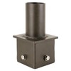 4 Inch Square Pole Bracket Tenon Adapter, Tenon Pole Bracket,