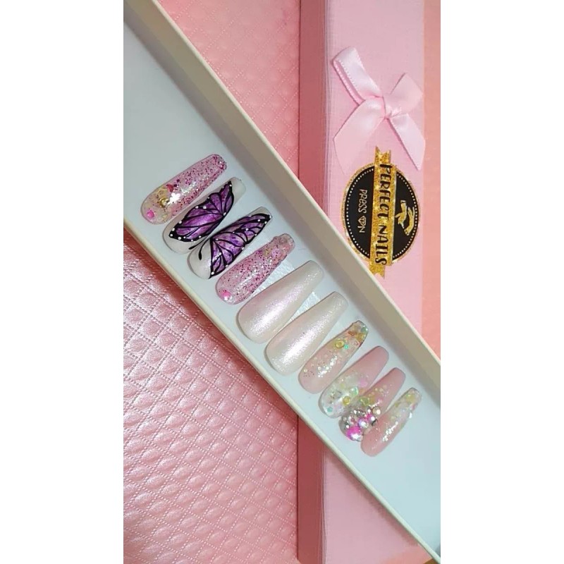 Perfect Nails Press On Press On Calidad De Salon