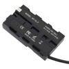 D Tap to NP F550 Dummy Battery 37‑100cm Cable High