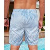 Gleeease Mens Swim Trunks 7 Inch Inseam Compression Liner Bathing