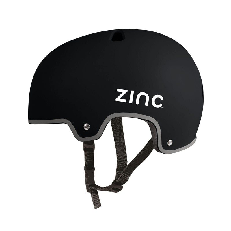 Zinc Move Helmet Safety Bike Skateboard - Black,M (50-56cm)